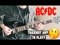 The Trickiest AC/DC Riff to play on Guitar?