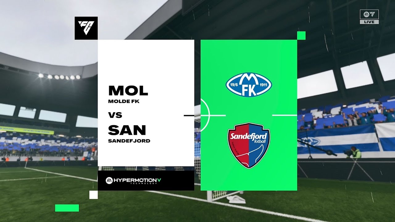 EA Sports FC 26 | Molde vs Sandefjord - Eliteserien | Gameplay PS5