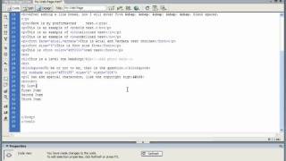 HTML Tutorial Numbered Ordered Lists Training Lesson 6.1