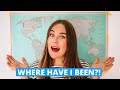 Where Have I Been? ✈️  Travel Stories From 27 Countries - My Travel Scratch Map 2020 🌏