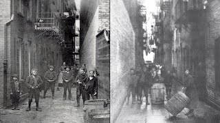 New York's Brutal Back Alley Slums (Double Alley in the 1800s)