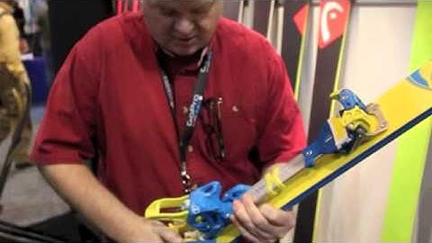 New Tyrolia AT bindings at the 2013 SIA Show