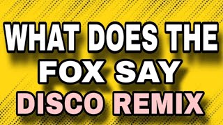 WHAT DOES THE FOX SAY [ HARDTEK REMIX 2025 ] [ DJ REX TAMBOK REMIX OFFICIAL ] [ KMC DJSS ]