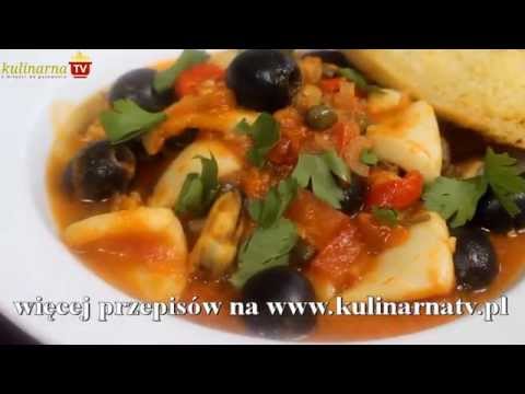 Wideo: Kalmary Z Pomidorami W śmietanie