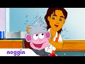 Boots Get&#39;s a Hair Cut w/Dora the Explorer | Noggin