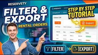 How to Filter & Export Rental Orders on Reservety (Step by Step Tutorial)