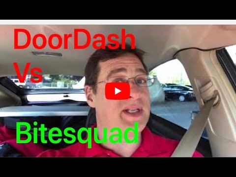 First day at DoorDash vs Bitesquad