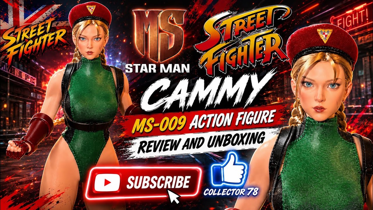 STAR MAN Cammy 1/6 Female Agent-Bee Action Figure MS-009 Review