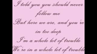 Leona Lewis - Trouble (Karaoke Instrumental With Lyrics And Background Vocals)