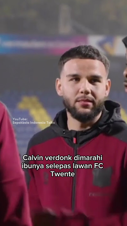 Calvin Verdonk dimarahi Ibunya