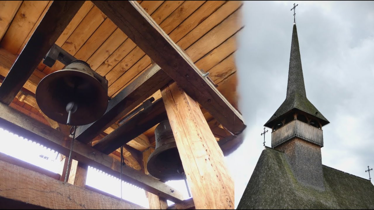 [RO] Vişeu de Sus (MM) - Clopotele de la Biserica ortodoxă Sf. Petru și Pavel