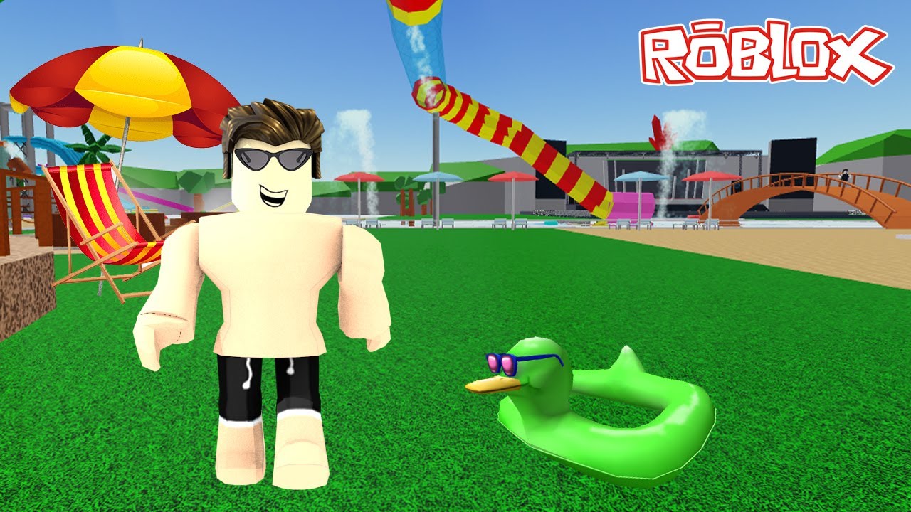 Roblox - FÉRIAS NO PARQUE AQUÁTICO AQUALIANA (Aqualiana Water Park ...