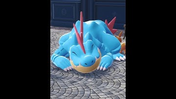 Eevee tried sneak behind Feraligatr 👀 - Legends Z-A