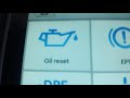 How to reset the oil reminder oil life reset using MaxiCom mk808