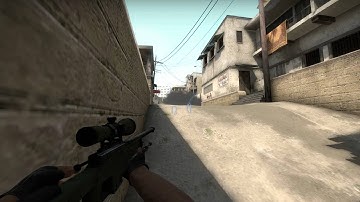 CS:GO - 1v5 - 4k AWP Dust 2