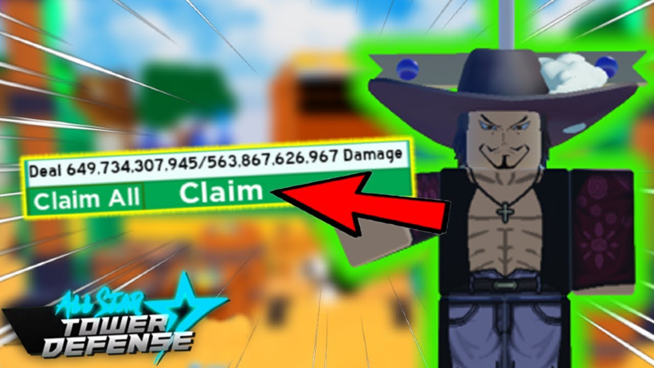 Completing The *NEW* Damage Task In All Star Tower Defense! *LAZY/AFK DAMAGE FARM* | ROBLOX