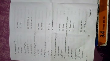 #Ranchi University #End sem #semester 3 # paper (SEC-1) Elementary computer application # 2023#