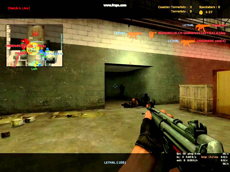 LETHAL ramp ace with mp5 and deagle