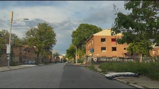 Driving: Poe Homes Projects in Baltimore, MD - Abandoned - 4K