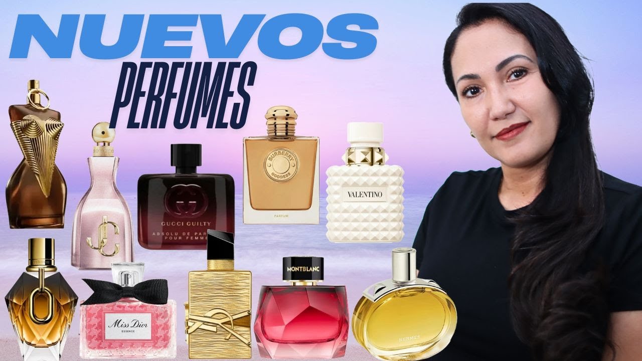 NUEVOS Lanzamientos de perfumes Miss Dior Essence, Gaultier Divine Elixir,  Donna Born in Roma Ivory