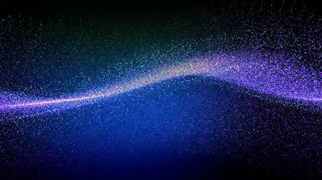 4K Dense Particle Wave - Moving Background