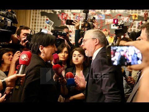 კონფერენციაზე ირმა ინაშვილსა და დევიდ კრამერს შორის შელაპარაკება მოხდა