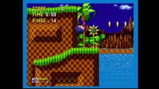 Sonic the Hedgehog (Genesis) - Green Hill Zone Act 3 in 0:31