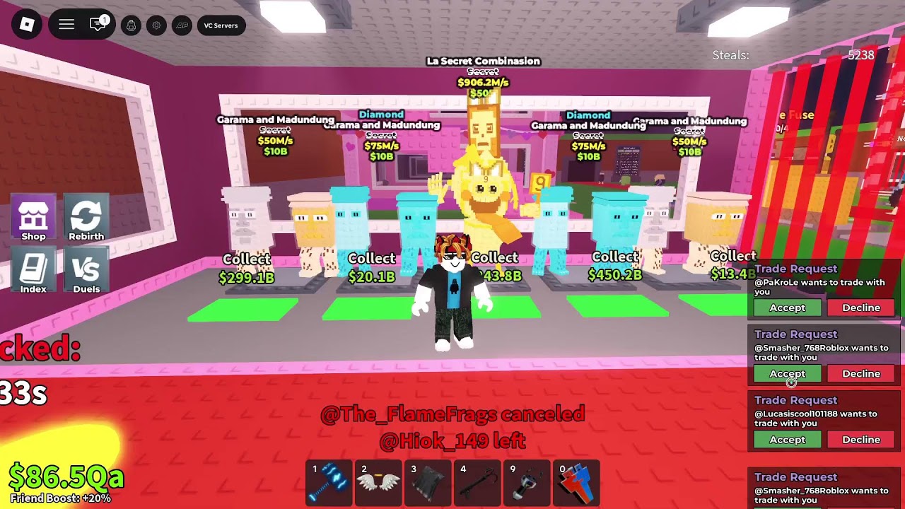 Trading Viewers - Steal A Brainrot!