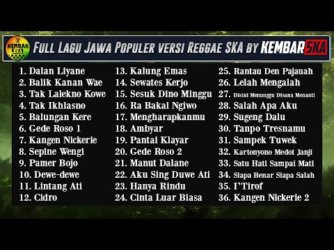Full Album Lagu Jawa Reggae SKA Version by Kembar SKA ( Dalan Liyane - Balik Kanan Wae ) @KembarSKA