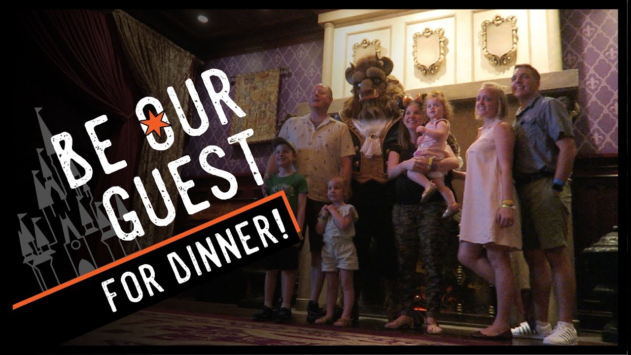 Be Our Guest for Dinner! | Magic Kingdom and Hallowishes Again! - YouTube