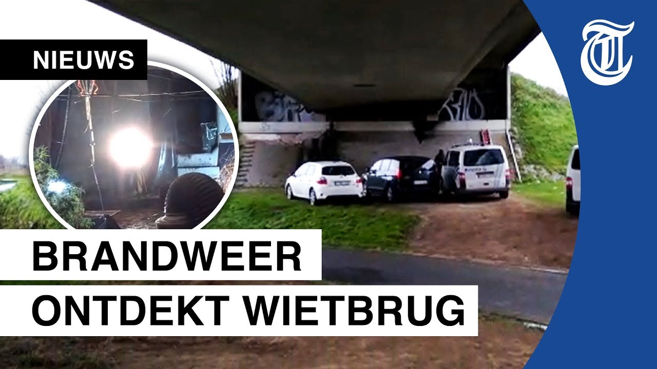 Enorme wietplantage onder snelweg