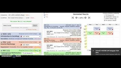 Visual Schedule Builder 2020
