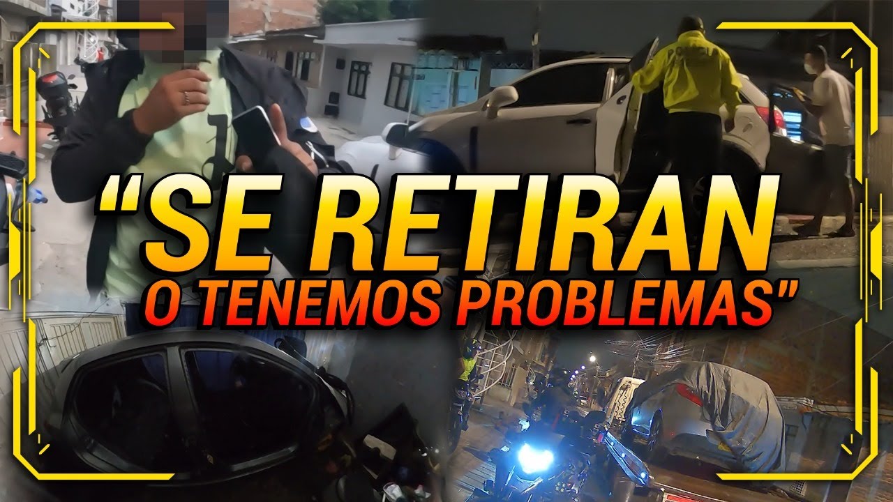 LO ENCONTRAMOS DESVALIJADO Y LA SIJIN NOS QUERIA ECHAR.