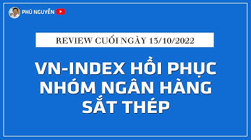Review ngày 13/10/2022 VN-Index hồi phục với nhóm Ngân hàng, sắt thép