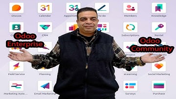 الفرق بين الفرق بين اودو النسخة المجانية والمدفوعة Odoo Enterprise vs Community مع الخبير