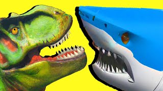 DINO TRAIN VS. SHARK TRAIN!! The SHOWDOWN! #85 (+BEST OF!!) (2023)