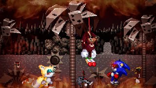 Sonic.HEX: Infected Menace Chapter 1 - #3: Knuckles Solo!