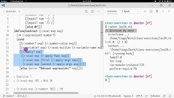 CS450   29   02  Errors in our interpreter