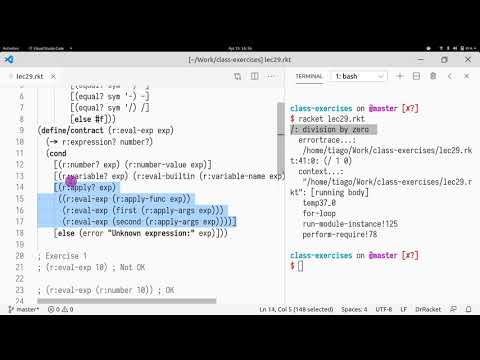CS450   29   02  Errors in our interpreter