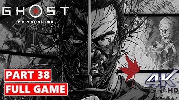 GHOST OF TSUSHIMA 100% Walkthrough Gameplay Part 38 No commentary 4k!