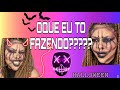 TENTEI REPRODUZIR UMA MAKE DE HALLOWEEN