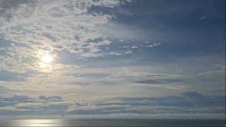 Silver Blue Sunset Sky | 4K SUNSET time lapse with UPLIFTING music | XQX