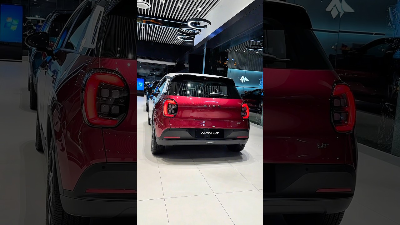 AION UT Velvet Red Two Tone 2026 Роскошный хэтчбек EV Максимальный комфорт