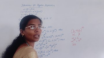 Lecture Video_18CS54_Module2_Manipulating and Simplifying RE_C.Sharon Roji