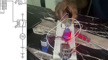 Weather Monitoring and Temperature Regulation system with ESP8266, Blynk, Relay, DHT 11 and motor