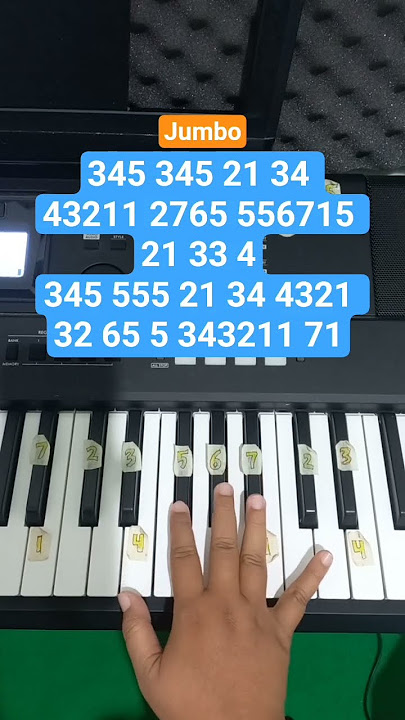 ost Jumbo (tutorial piano) #pianotutorial #belajarpiano #anak #jumbo #bioskopterbaru #filmjumbo