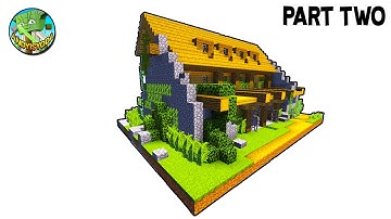 How to build a Minecraft Village Barracks Part 2/2
