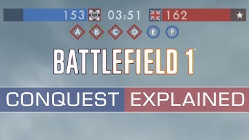 CONQUEST EXPLAINED - Battlefield 1