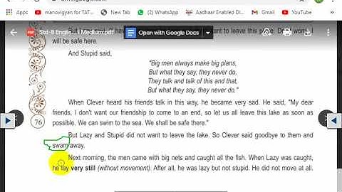 STD 8 || ENGLISH || LET