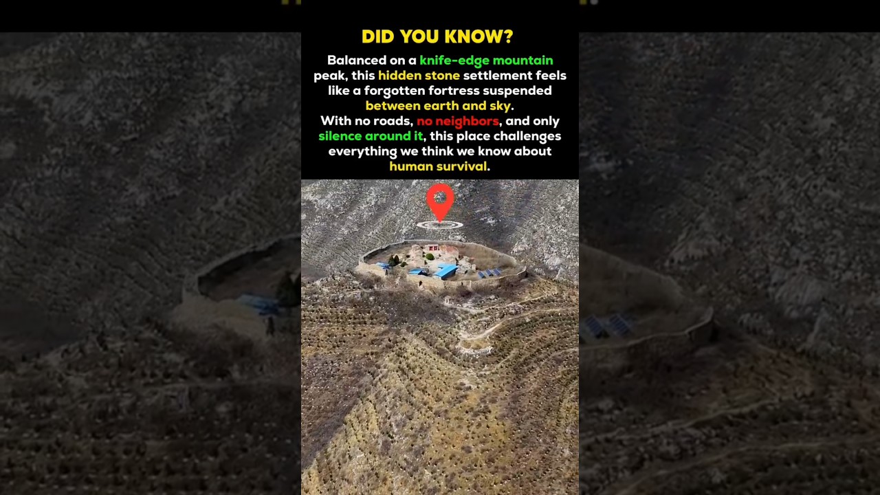 Hidden Mountain Village That Feels Outside Time Most Isolated Place on Earth 🌍 